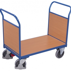 Wózek zabudowany z 2 burtami sw-700.202 - RAL 5010 niebieski