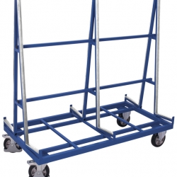 Wózek do płyt drewnopodobnych sw-1306 model dwustronny - RAL 5010 niebieski