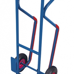 Wózek dwukołowy stalowy ze składaną łopatą sk-710.217 - RAL 5010 niebieski
