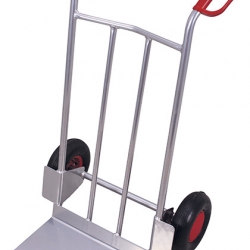 Wózek dwukołowy aluminiowy ap-710.205 z dużą łopatą