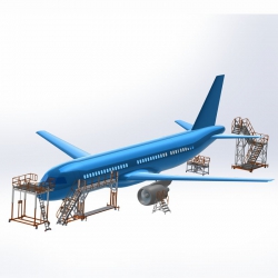 Platforma do obsługi samolotów pasażerskich
