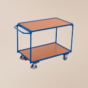 Wózki z 2 półkami - RAL 5010 niebieski